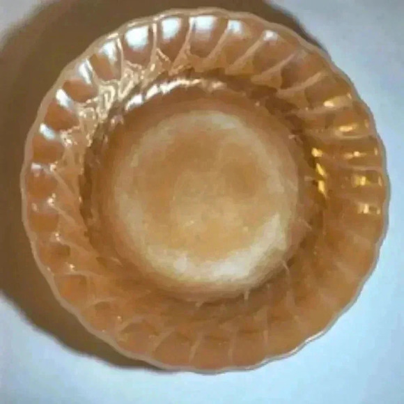 Vintage Anchor Hocking Fire King Peach Luster Bowl - Picture 2 of 5